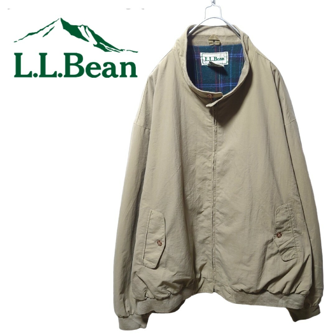 【L.L.Bean】70〜80's vintageスウィングトップ A-1568ベージュ○ブランド