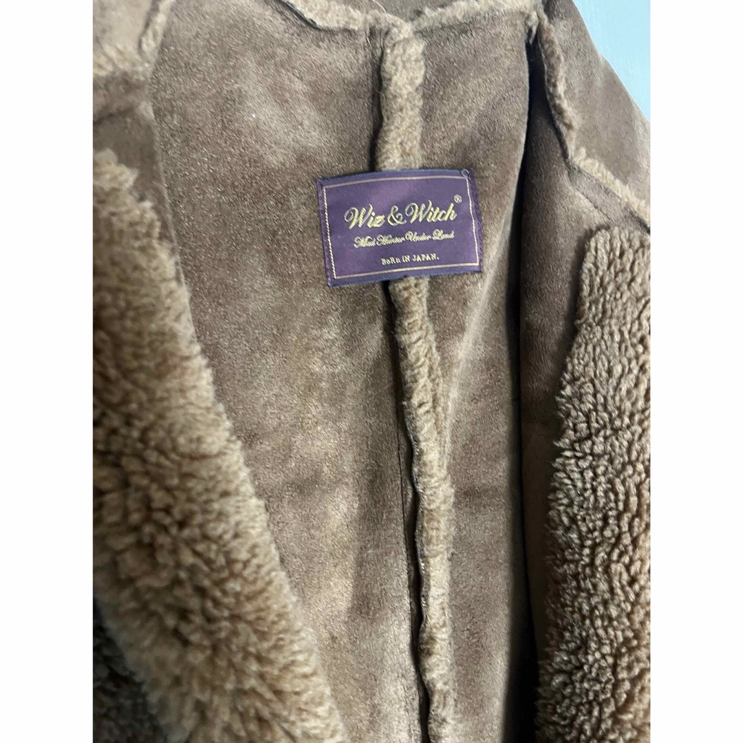 Wiz&Witch  BOA MIDDLE COAT / reversible メンズのジャケット/アウター(チェスターコート)の商品写真