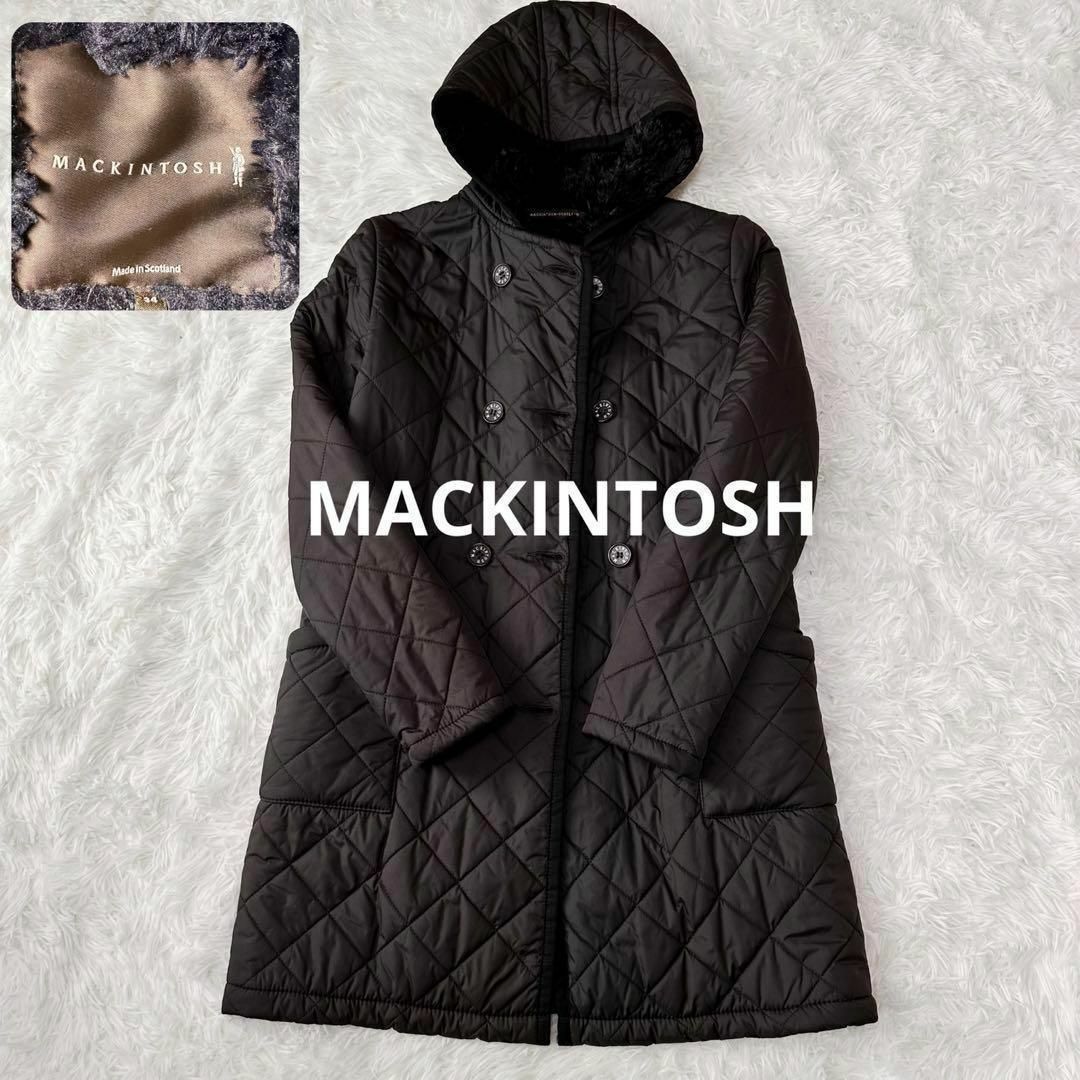 MACKINTOSH マッキントッシュ　キルティングボアロングコート　裏ボアうーたんのクローゼット