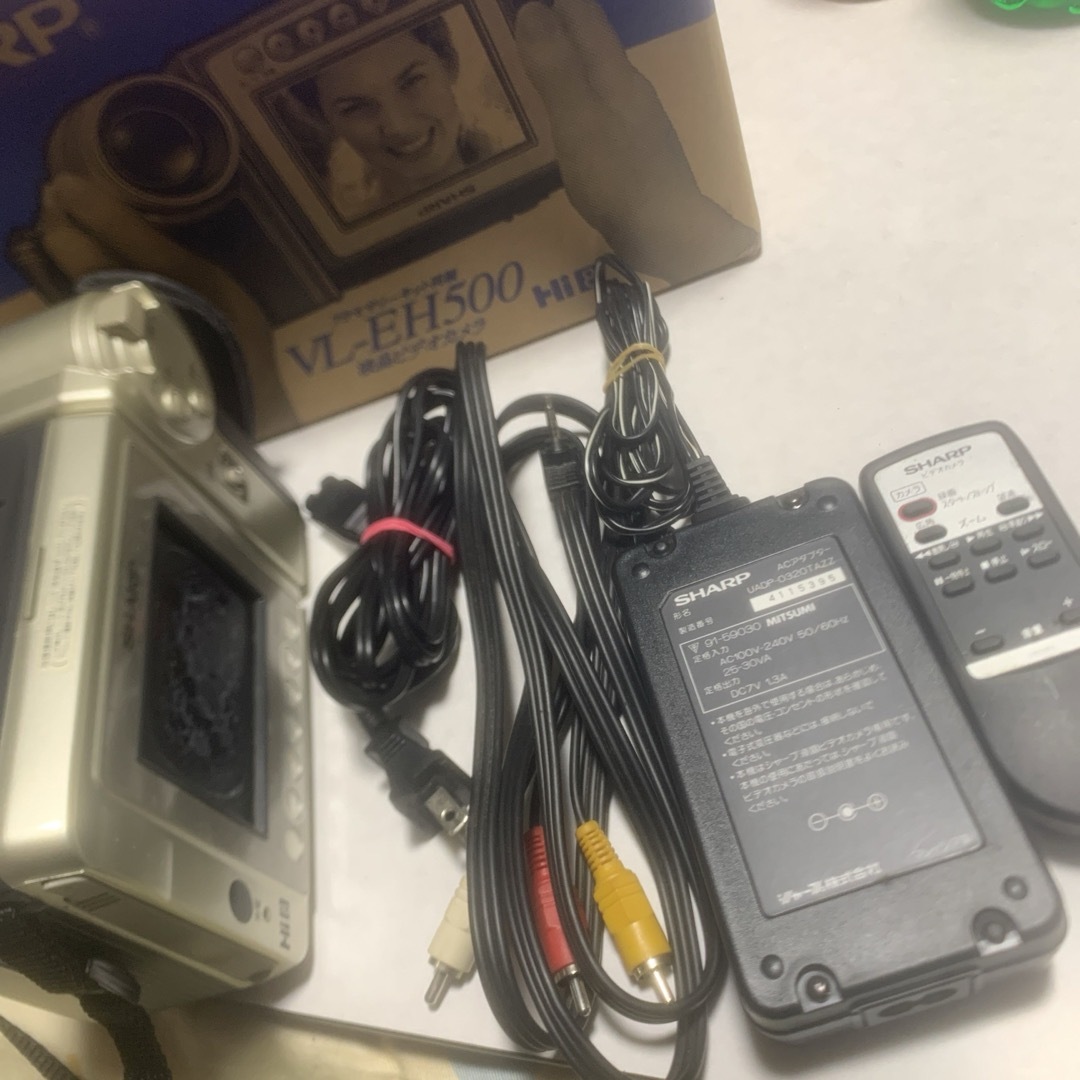 SHARP - SHARP VideoHi8 ビデオカメラ VL-EH500の通販 by SHARP - SHARP VideoHi8 ビデオカメラ VL-EH500の通販 by