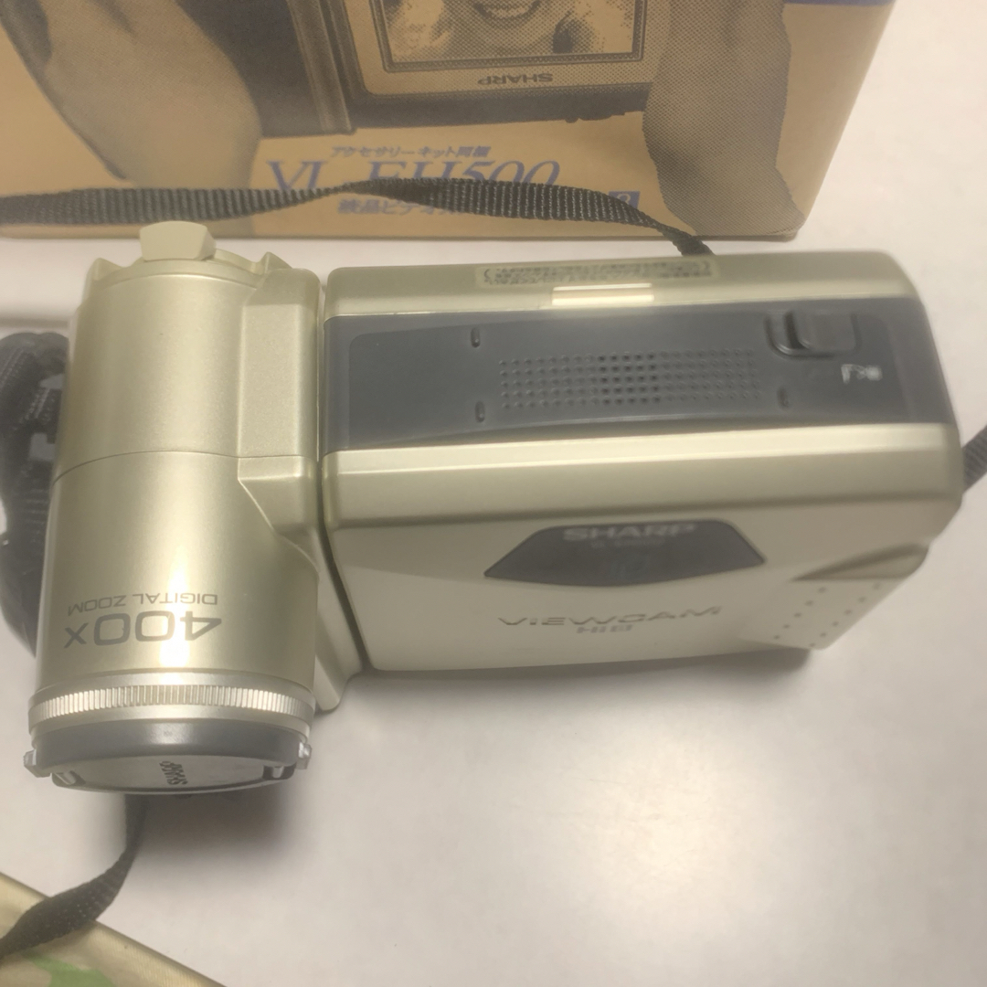 SHARP - SHARP VideoHi8 ビデオカメラ VL-EH500の通販 by SHARP - SHARP VideoHi8 ビデオカメラ VL-EH500の通販 by