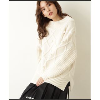 ジルスチュアート(JILLSTUART)の【美品】Jill Stuart ジルスチュアート　長袖ニット(ニット/セーター)