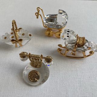 スワロフスキー(SWAROVSKI)のスワロフスキー　クリスタル　クラシックス　置物　セット　まとめて　おまとめ(置物)