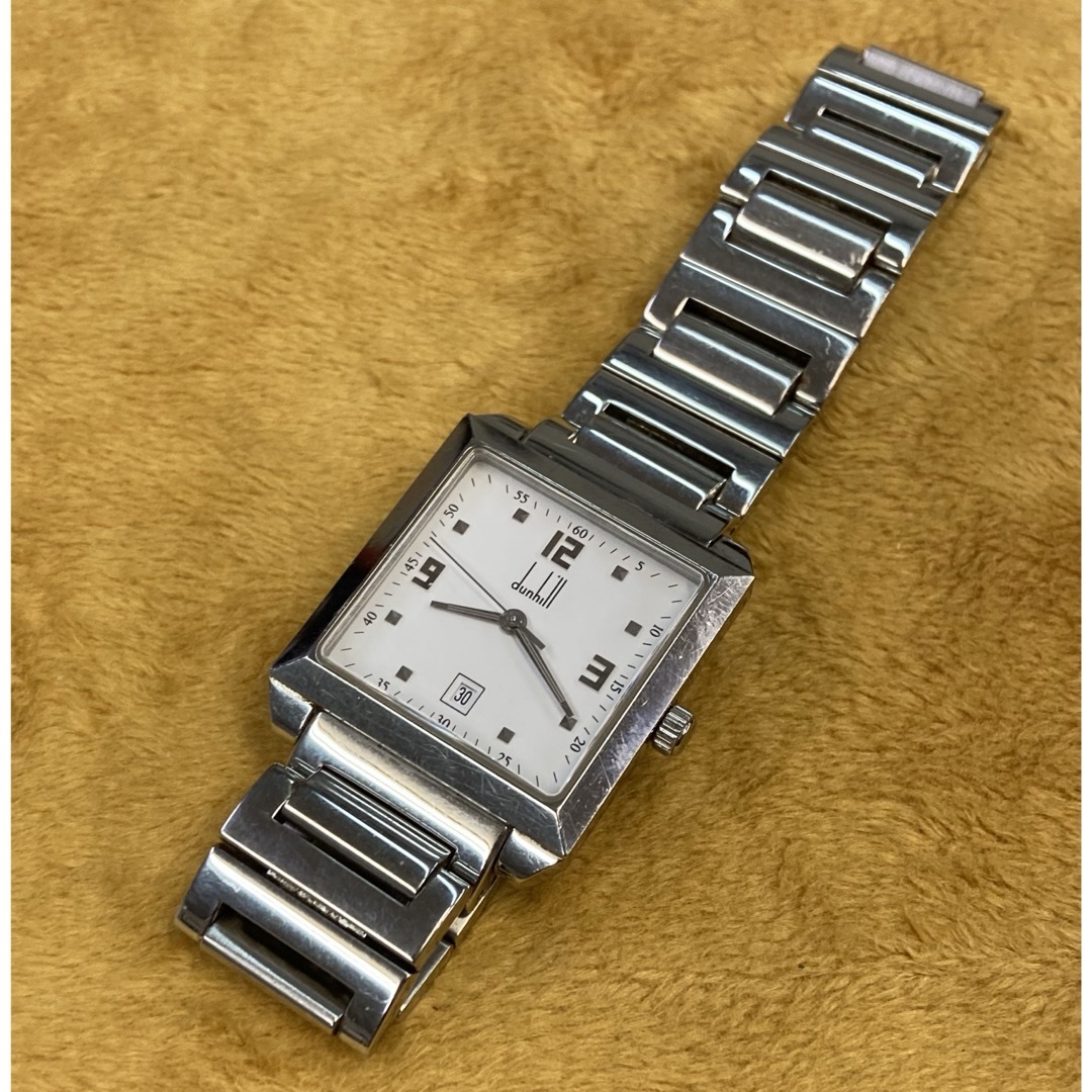 Dunhill(ダンヒル)のダンヒル　シティスケープ　デイト　クォーツ　新品電池　メンズ腕時計　稼働品 メンズの時計(腕時計(アナログ))の商品写真