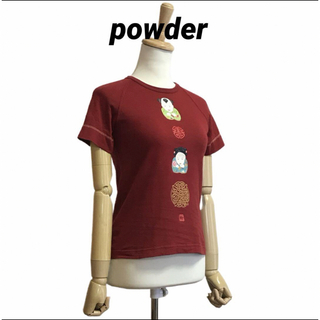 powder チャイナプリント Tシャツ(Tシャツ(半袖/袖なし))