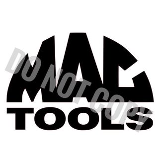 61 送料無料‼︎ 白 MAC TOOLS マックツール カッティングシール(車外アクセサリ)