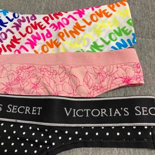 ヴィクトリアズシークレット(Victoria's Secret)の【Sサイズ】VS PINK ショーツ 3枚組 ★ Yセット(その他)