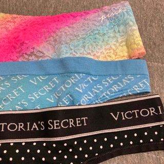 ヴィクトリアズシークレット(Victoria's Secret)の【Sサイズ】VS PINK ショーツ 3枚組 ★ CCセット(その他)