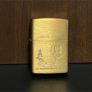 ジッポー(ZIPPO)の激レアzippo USS ABRAHAM LINCOLN CVN-72(タバコグッズ)