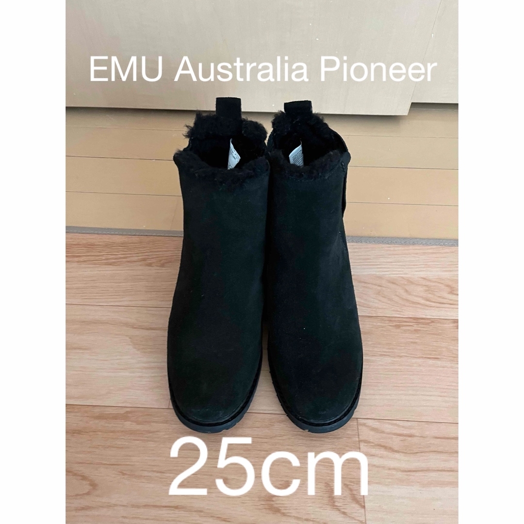 通販ショップ販売 EMU Australia エミュ Pioneer 本革サイドゴアブーツ