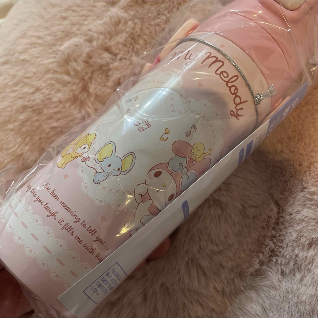 サンリオ(サンリオ)の新品　水筒 470ml マイメロ 直飲み 女の子 ステンレス キッズ/ベビー/マタニティの授乳/お食事用品(水筒)の商品写真