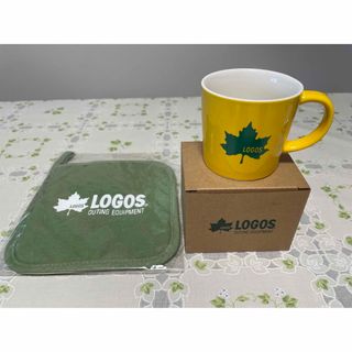 ロゴス(LOGOS)の【新品】LOGOS  鍋敷き& マグカップ(収納/キッチン雑貨)
