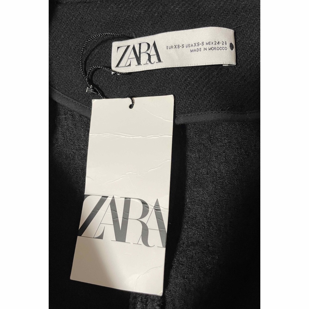 ZARA(ザラ)の新品 ZARA 超希少 LIMITED EDITION ポンチョ ケープ マント レディースのジャケット/アウター(ロングコート)の商品写真