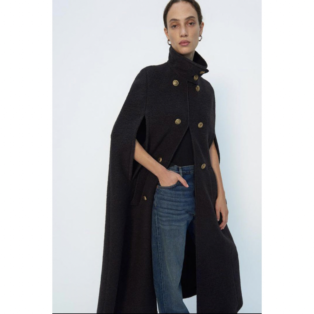 ZARA - 新品 ZARA 超希少 LIMITED EDITION ポンチョ ケープ ZARA - 新品 ZARA 超希少 LIMITED EDITION ポンチョ ケープ