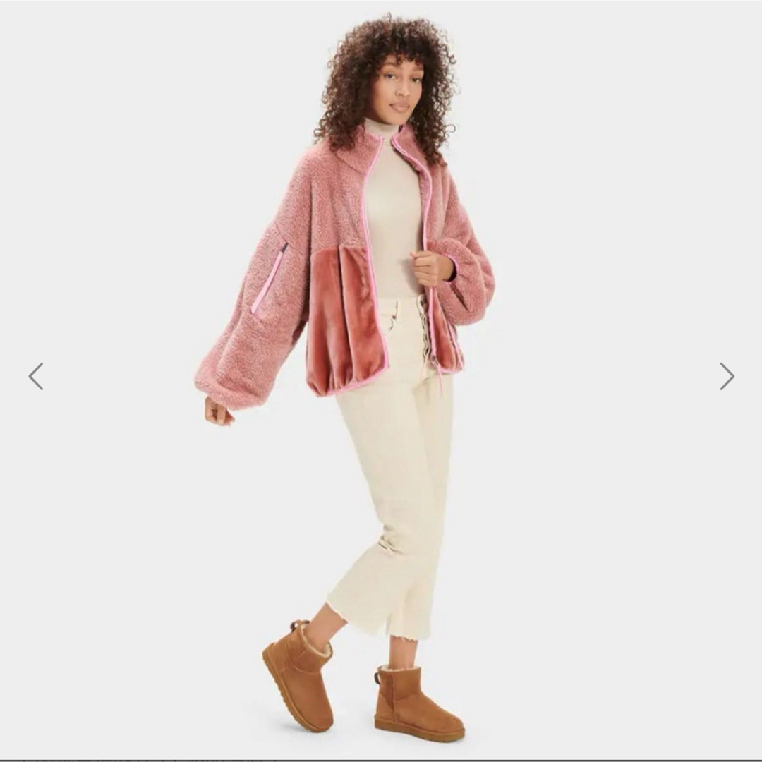 UGG(アグ)のUGG アグ MARLENE SHERPA JACKET フリース S レディースのジャケット/アウター(その他)の商品写真