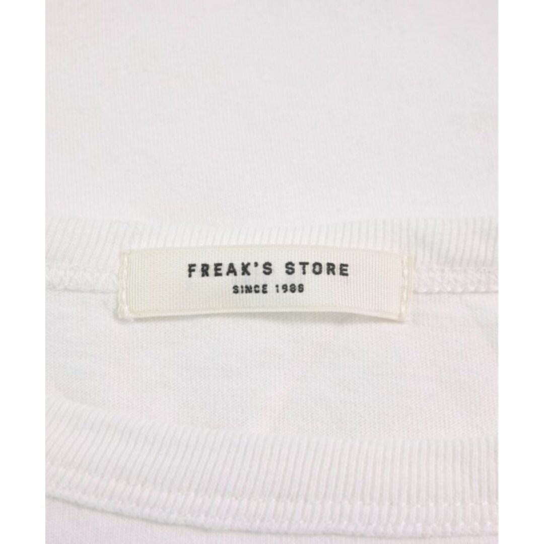 FREAK'S STORE(フリークスストア)のFREAK'S STORE フリークスストア Tシャツ・カットソー F 白 【古着】【中古】 レディースのトップス(カットソー(半袖/袖なし))の商品写真