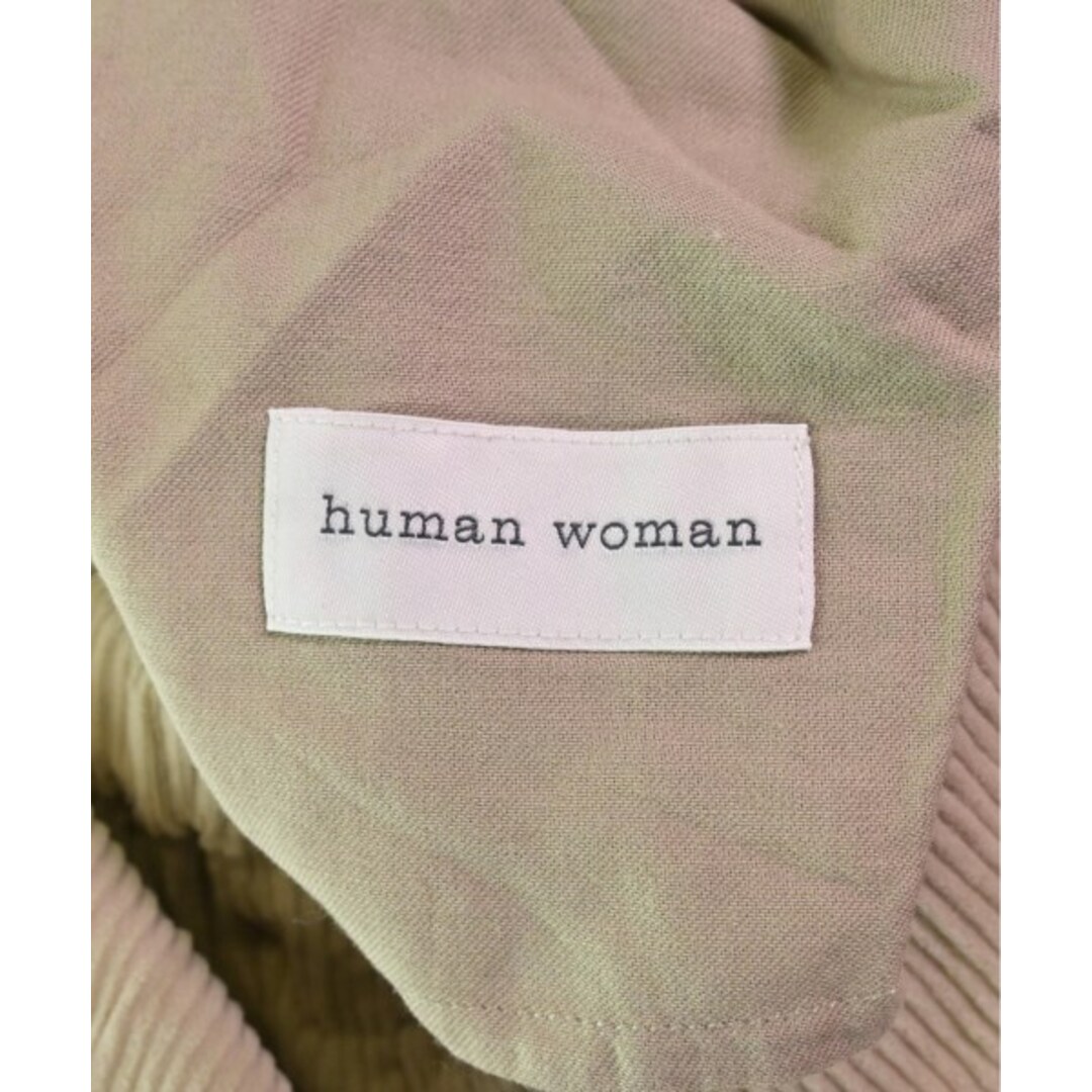 HUMAN WOMAN(ヒューマンウーマン)のHUMAN WOMAN ヒューマン　ウーマン パンツ（その他） SS ベージュ 【古着】【中古】 レディースのパンツ(その他)の商品写真