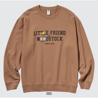 ユニクロ(UNIQLO)の【専用商品】ユニクロ ピーナッツ スウェットシャツ スヌーピー ブラウン  M(スウェット)