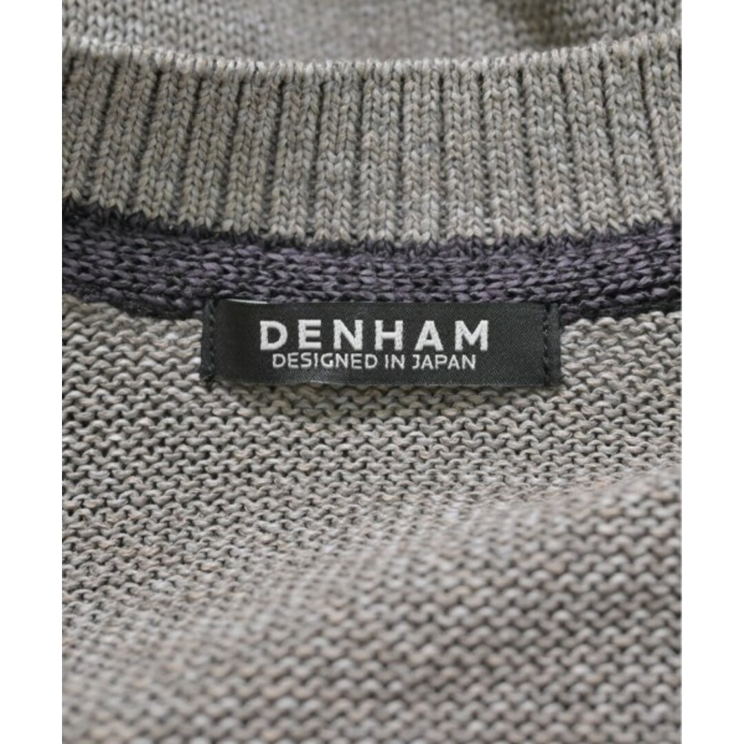 DENHAM(デンハム)のDENHAM デンハム カーディガン L グレー 【古着】【中古】 メンズのトップス(カーディガン)の商品写真