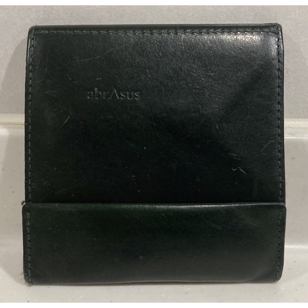 今季最新商品 薄い財布 ブッテーロレザー グリーン ◇ アブラサス