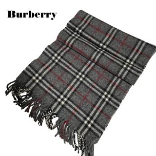 バーバリー(BURBERRY)のバーバリー　カシミヤマフラー(マフラー/ショール)