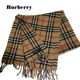 バーバリー(BURBERRY)のバーバリー　ノバチェックカシミヤマフラー(マフラー/ショール)