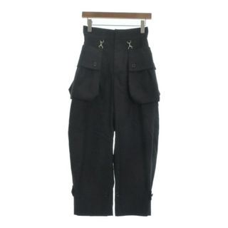 ノワールケイニノミヤ(noir kei ninomiya)のnoir kei ninomiya スラックス XS 黒 【古着】【中古】(その他)