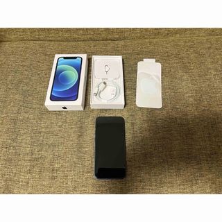 アイフォーン(iPhone)のiPhone12mini 128GB ブルー SIMフリー(スマートフォン本体)