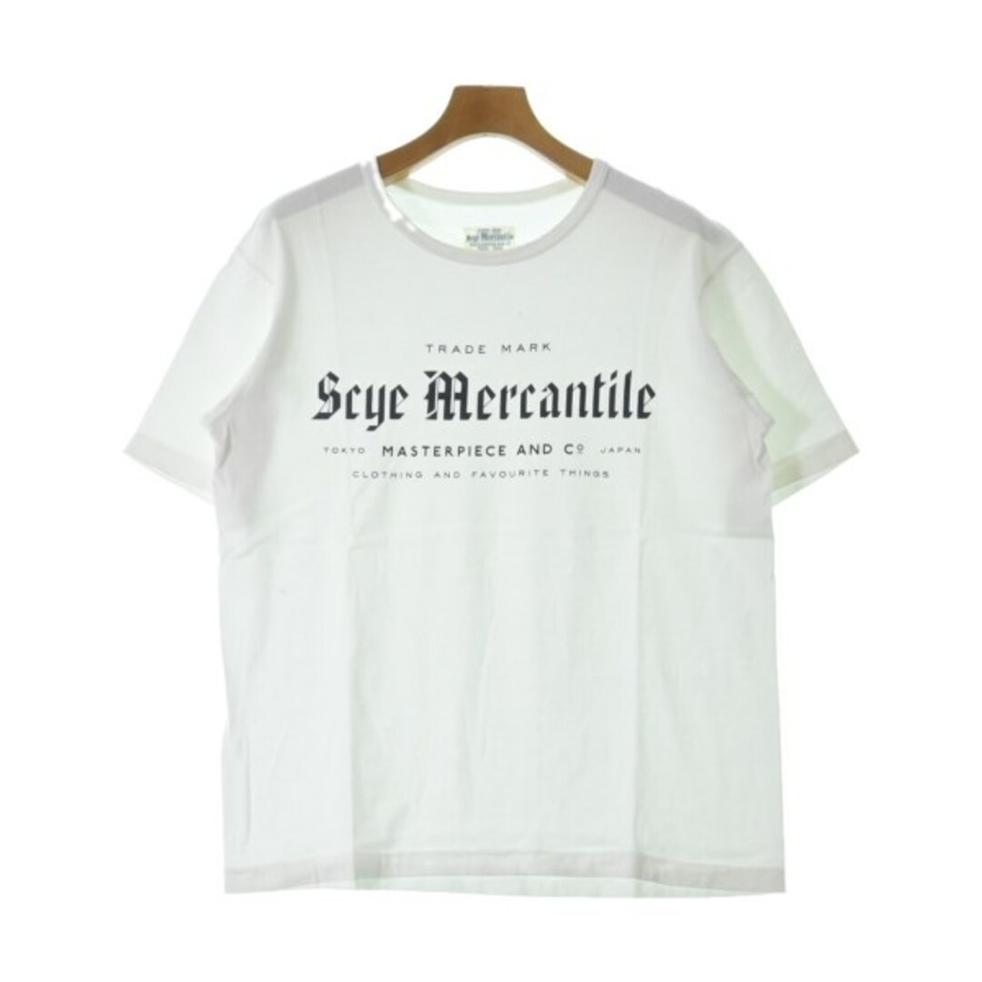 Scye(サイ)のSCYE サイ Tシャツ・カットソー 42(XL位) 白 【古着】【中古】 メンズのトップス(Tシャツ/カットソー(半袖/袖なし))の商品写真