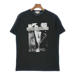 アレキサンダーマックイーン(Alexander McQueen)のALEXANDER MCQUEEN Tシャツ・カットソー XS 黒 【古着】【中古】(Tシャツ/カットソー(半袖/袖なし))