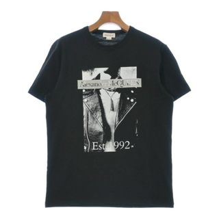 アレキサンダーマックイーン(Alexander McQueen)のALEXANDER MCQUEEN Tシャツ・カットソー XS 黒 【古着】【中古】(Tシャツ/カットソー(半袖/袖なし))