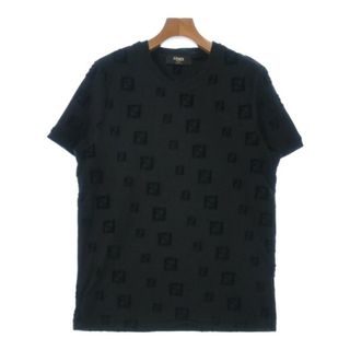 フェンディ(FENDI)のFENDI フェンディ Tシャツ・カットソー XL 黒 【古着】【中古】(Tシャツ/カットソー(半袖/袖なし))