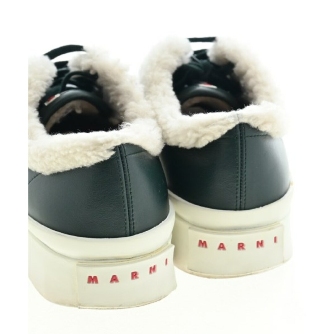 Marni(マルニ)のMARNI マルニ スニーカー EU37(23.5cm位) 深緑x白 【古着】【中古】 レディースの靴/シューズ(スニーカー)の商品写真