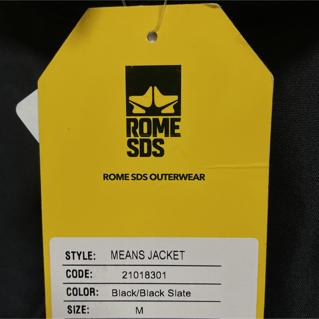 ROME SDS(ロームエスディーエス)のROME SDS MEANS JACKET【Mサイズ】スノーボードウェア 新品 スポーツ/アウトドアのスノーボード(ウエア/装備)の商品写真