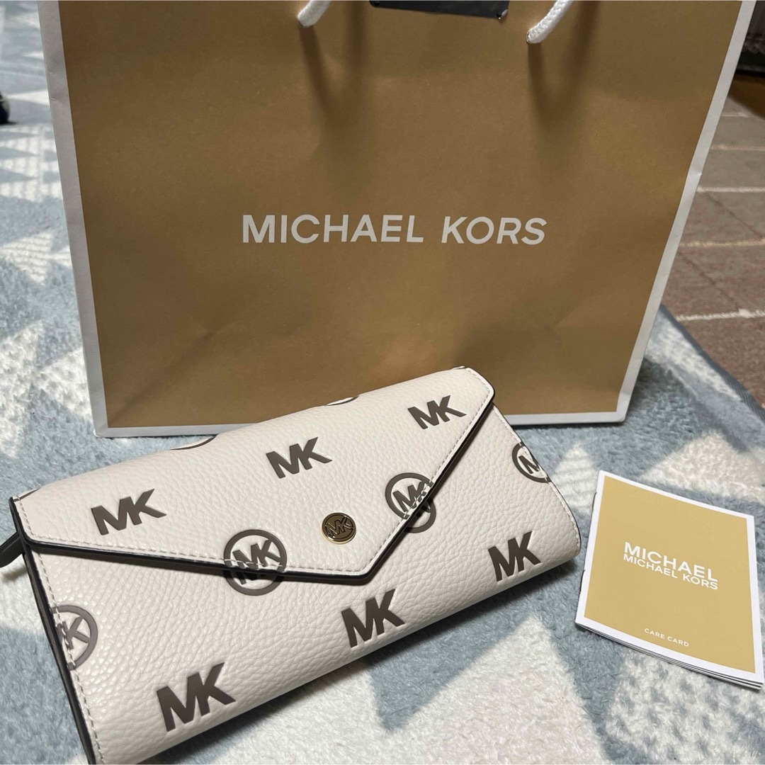 配送員設置 MICHEAL KORS マイケルコース ロゴエンボス エンベロープ