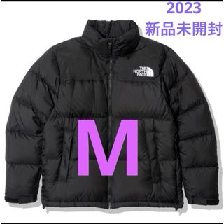 ザノースフェイス(THE NORTH FACE)の新品未開封　ノースフェイス　ヌプシジャケット2023 M 黒　ブラック(ダウンジャケット)