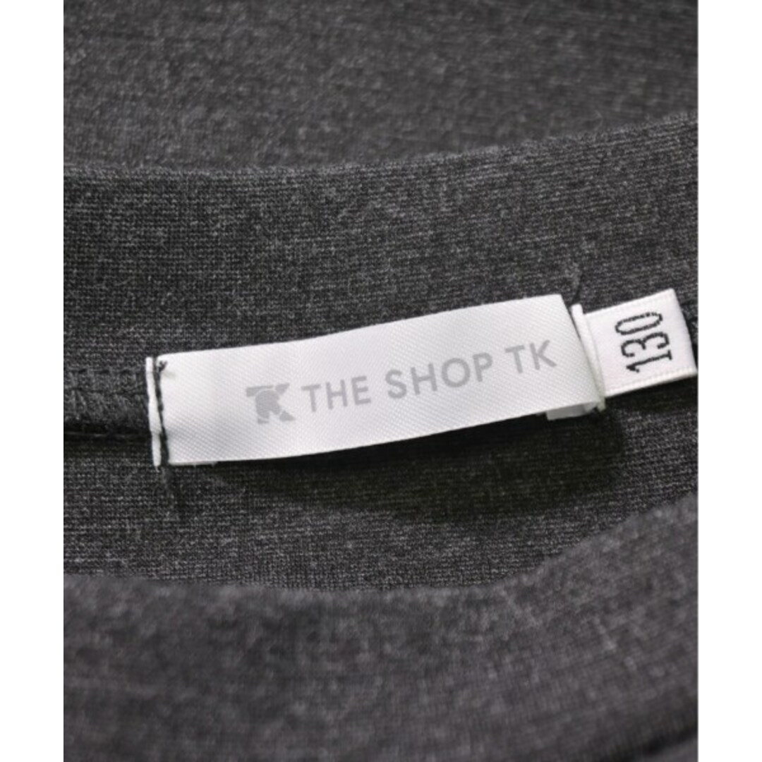 THE SHOP TK(ザショップティーケー)のTHE SHOP TK Tシャツ・カットソー 130 ダークグレー 【古着】【中古】 キッズ/ベビー/マタニティのキッズ服女の子用(90cm~)(Tシャツ/カットソー)の商品写真