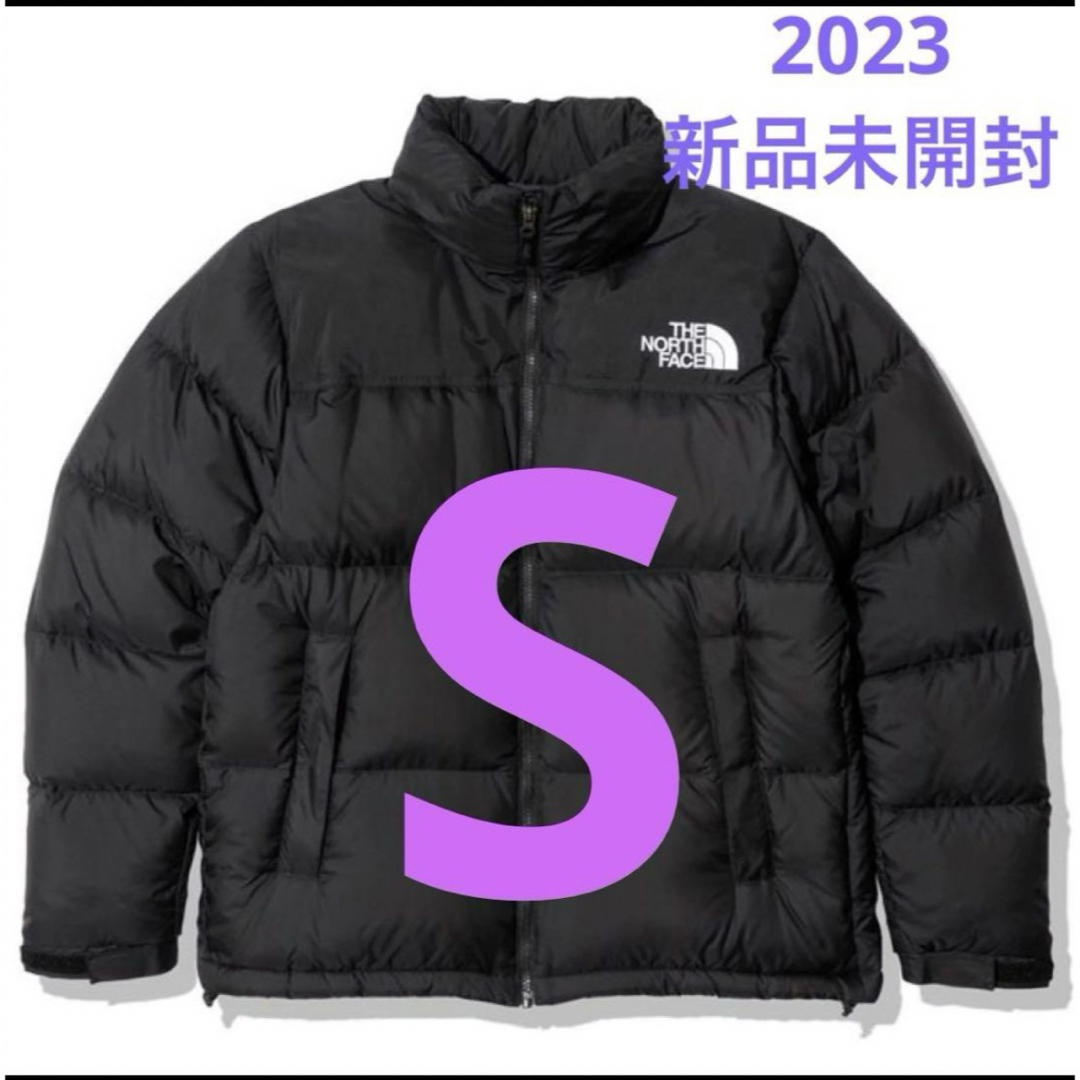 THE NORTH FACE(ザノースフェイス)の新品未開封　ノースフェイス　ヌプシジャケット 2023 S 黒　ブラック メンズのジャケット/アウター(ダウンジャケット)の商品写真