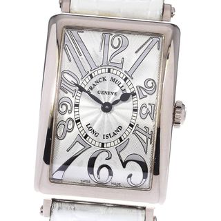 フランクミュラー(FRANCK MULLER)のフランクミュラー FRANCK MULLER 952QZREL ロングアイランド K18WG クォーツ レディース 箱・保証書付き_791262(腕時計)