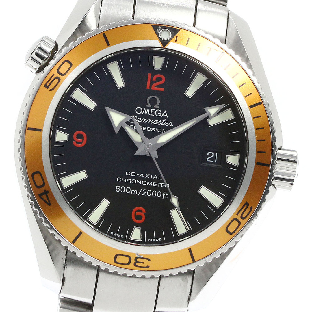 OMEGA(オメガ)のオメガ OMEGA 2209.50 シーマスター600 プラネットオーシャン デイト 自動巻き メンズ 箱付き_792594 メンズの時計(腕時計(アナログ))の商品写真
