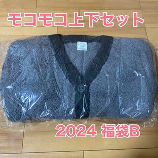 新品 ジェラートピケ 福袋 2024 もこもこ上下2点セット(ルームウェア)