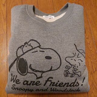 スヌーピー(SNOOPY)のSNOOPY ボアトレーナー Mサイズ(Tシャツ/カットソー)