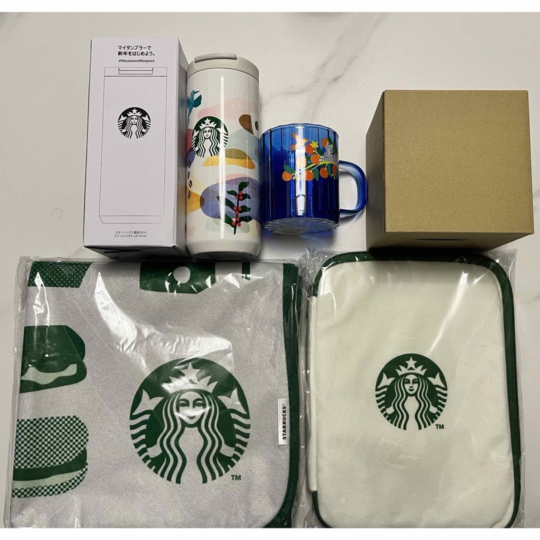 メーカー再生品 スターバックス STARBUCKS スタバ 2024 - 福袋 4点