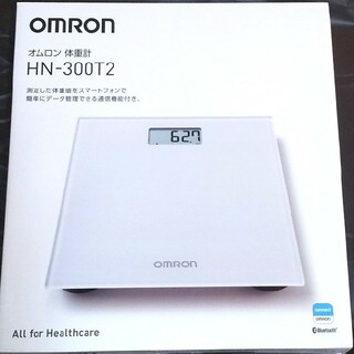 OMRON - OMRON  オムロン  体重計  ホワイト