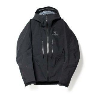 アークテリクス(ARC'TERYX)の【新品未使用】 ARCTERYX アークテリクス マウンテンパーカー ジャケット ALPHA SV JACKET M メンズ X000007555 【S/BLACK】(ダッフルコート)