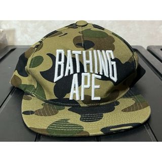 A BATHING APE - ☆激レア☆ APE シャーク キャップ グリーン kaws ...