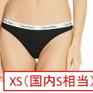 カルバンクライン(Calvin Klein)のCalvin Klein Tバック ブラック【XS】ショーツカルバンクライン(ショーツ)