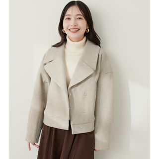 ナチュラルクチュール(natural couture)のnatural coutureメルトンショートコート(その他)