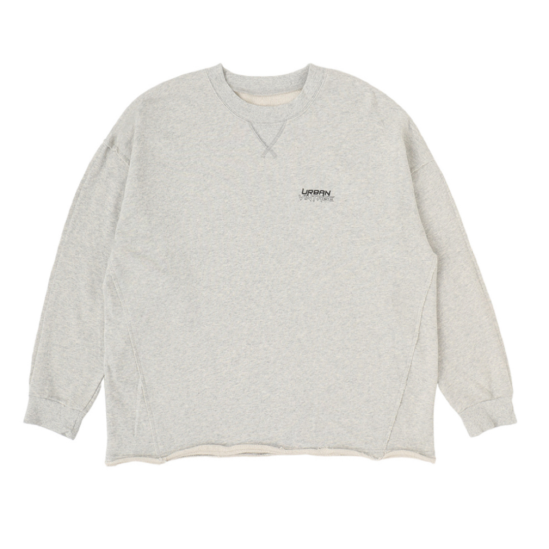 ACLENT Out seam boy friend sweat shirt