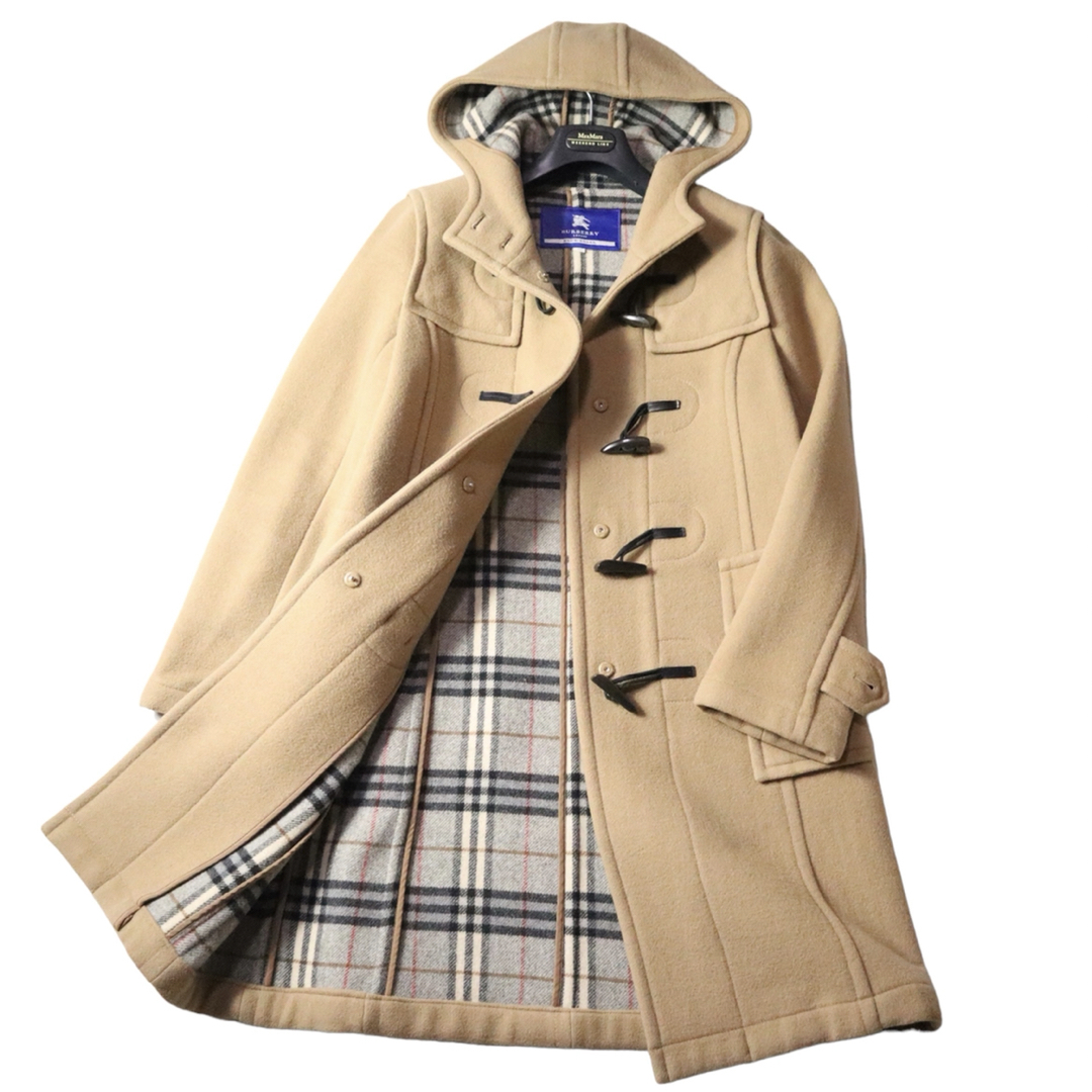 BURBERRY BLUE LABEL バーバリー ダッフルコート　キャメル40